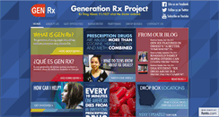 Desktop Screenshot of genrx.us