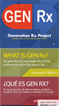 Mobile Screenshot of genrx.us